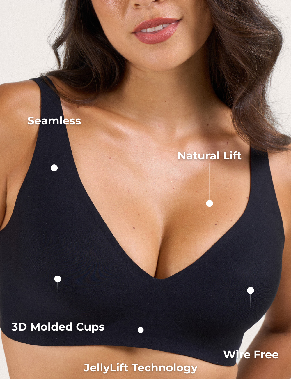 Reggiseno Deep V