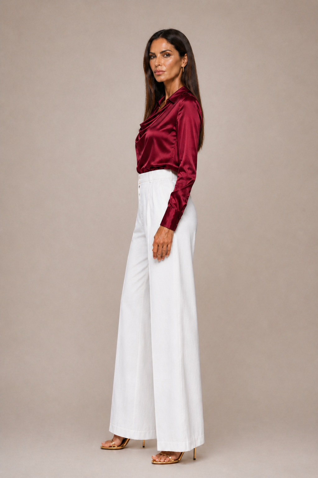 ✨ Blusa Satinata Bella Donna ✨