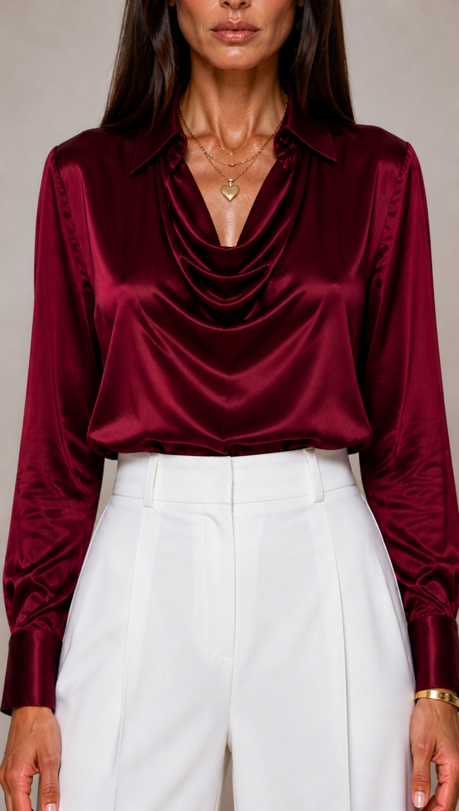 ✨ Blusa Satinata Bella Donna ✨
