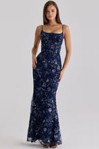 Vestido Celeste di Mezzanotte