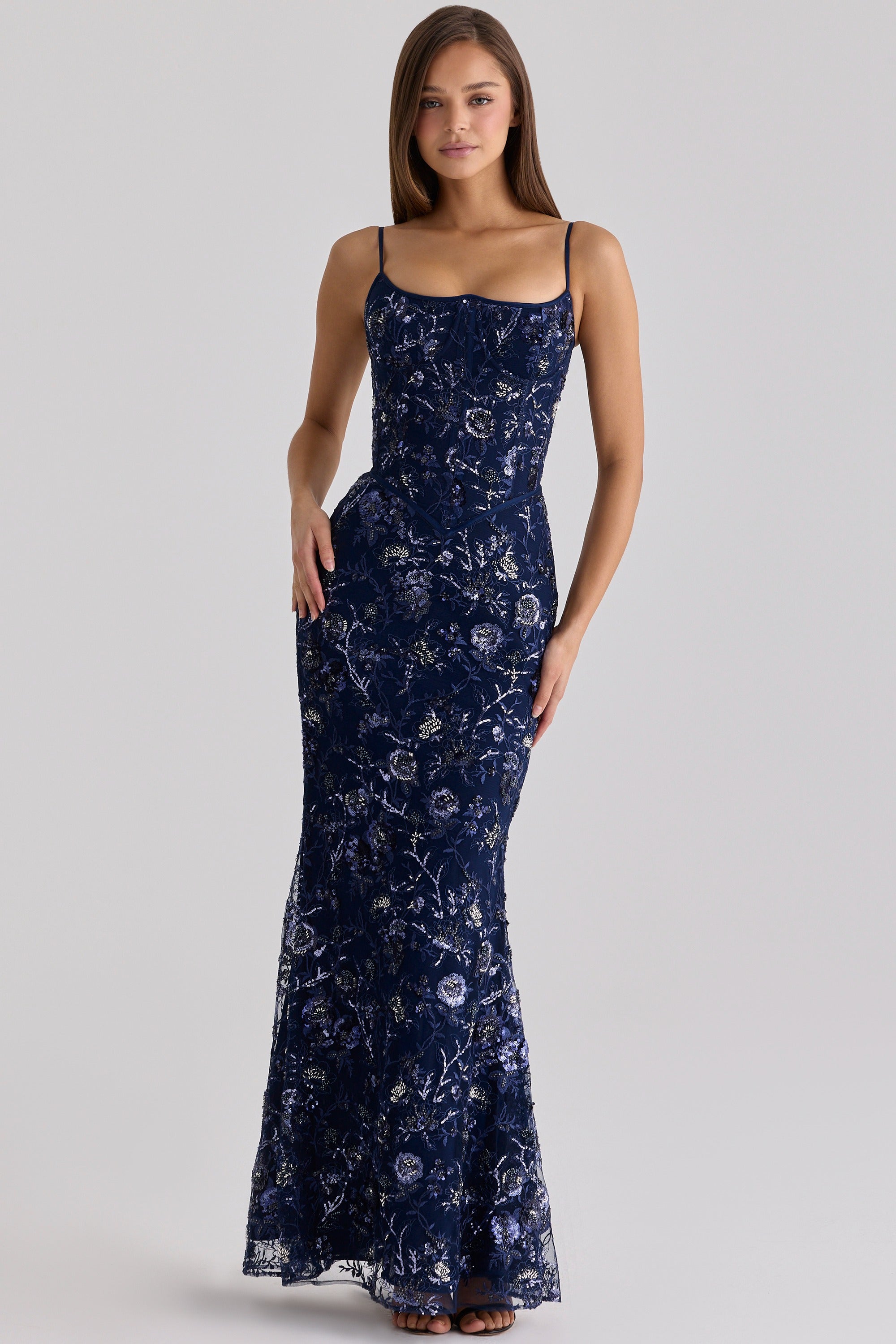 Vestido Celeste di Mezzanotte