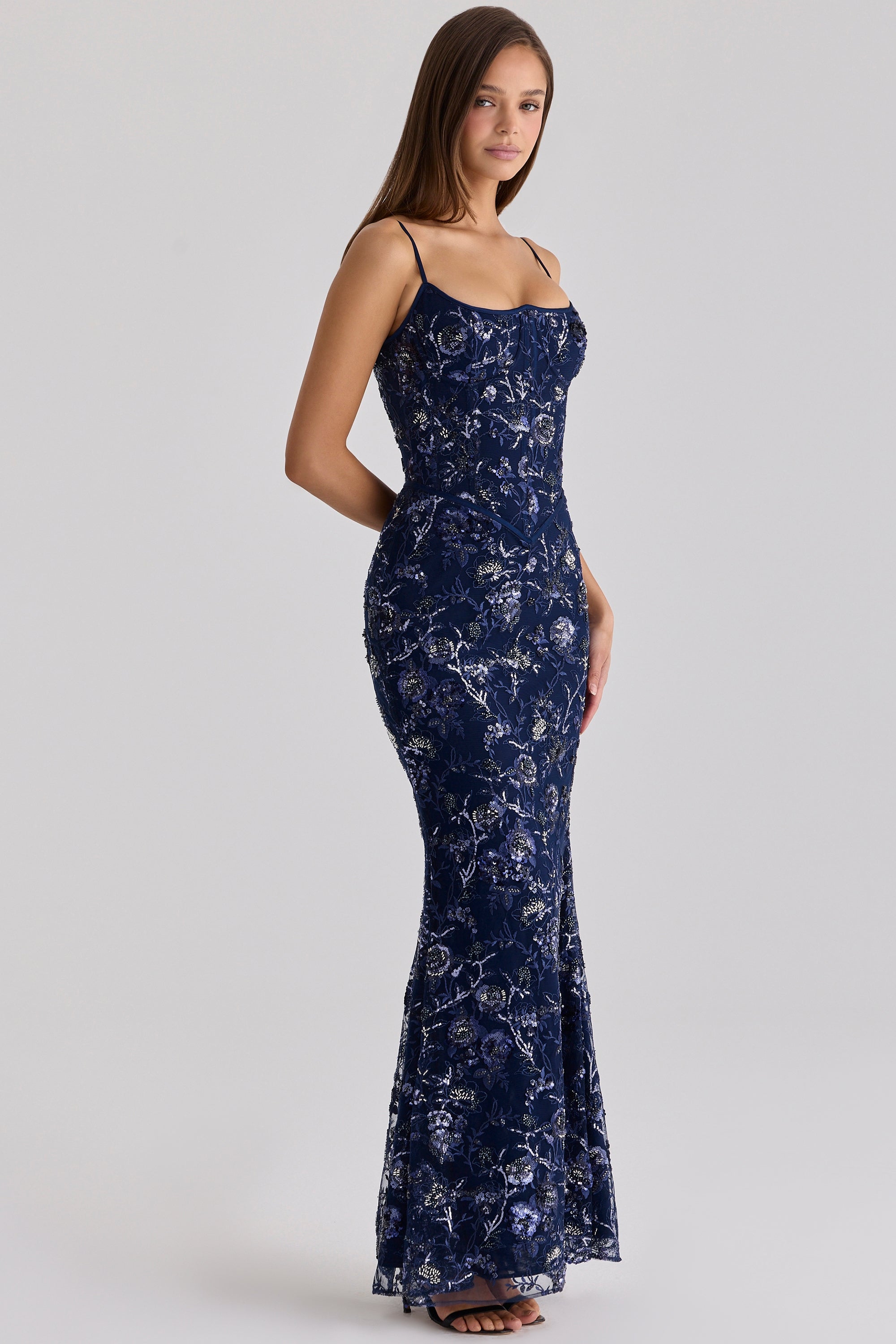 Vestido Celeste di Mezzanotte