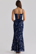 Vestido Celeste di Mezzanotte