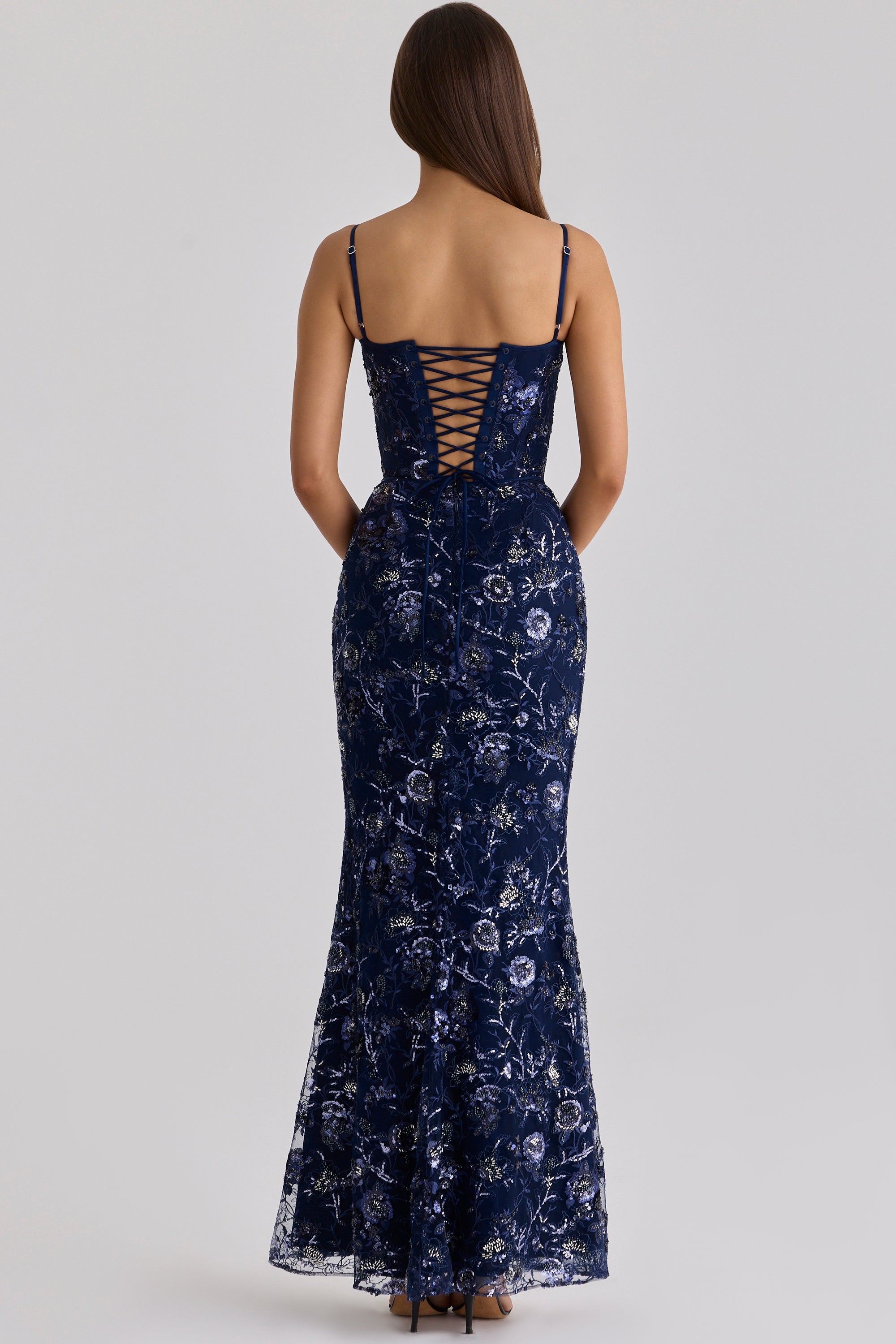 Vestido Celeste di Mezzanotte