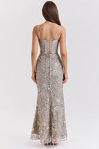 Vestido Celeste di Mezzanotte