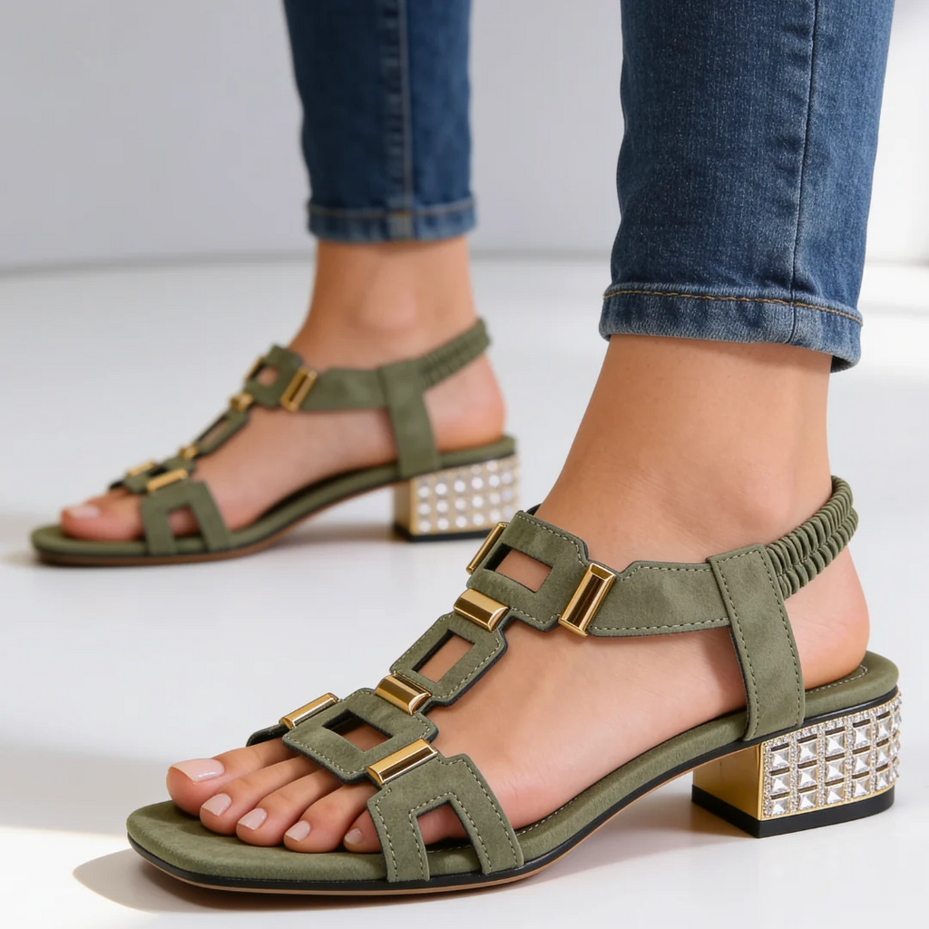 Orsola ™ Sandali Comodi con Tacco