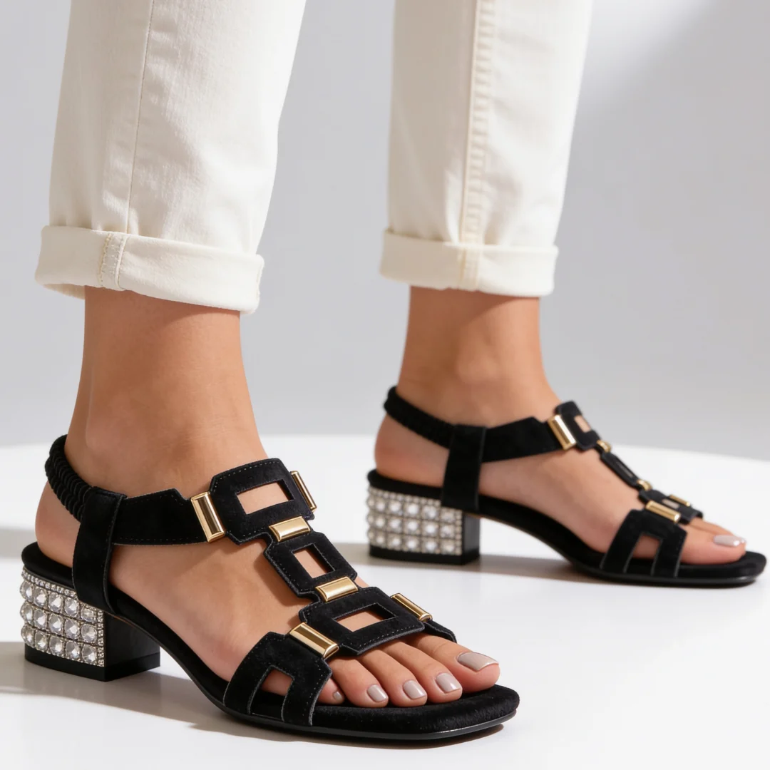 Orsola ™ Sandali Comodi con Tacco